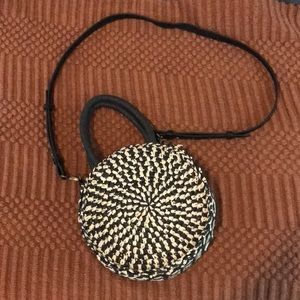 American Eagle Straw Purse